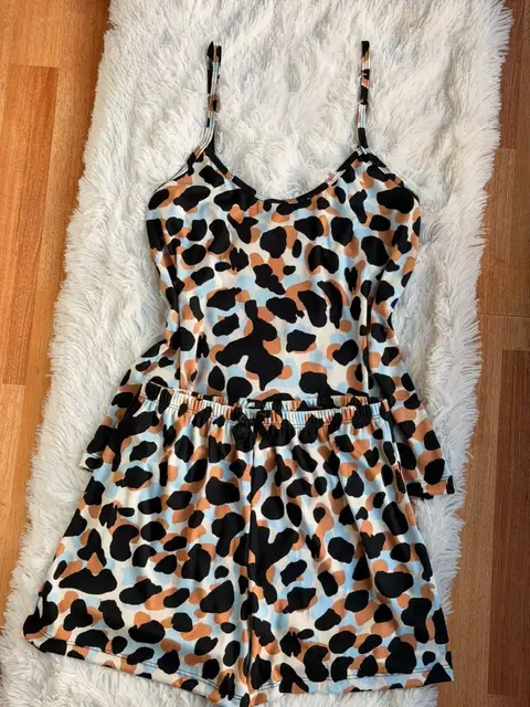 [MORLEY ESTAMPADO - CORTO] ADULTO print celeste