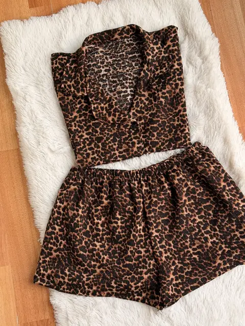 CAMISERO brusela + short PRINT