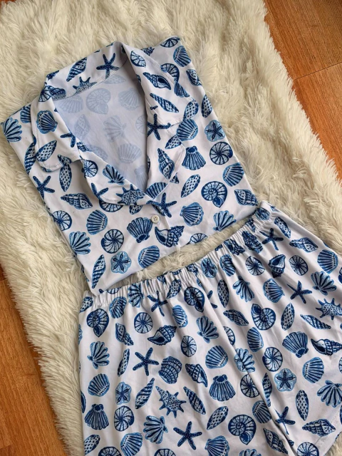 CAMISERO CAMISA + short OCEANO