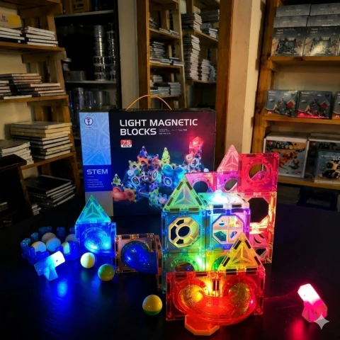 kit figuras Magneticas Led