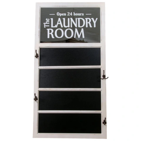 Vintage Laundry Notes Decorative Wall Art 141 x 75 cm