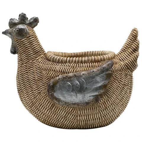 Decorative Resin Sculpture Chicken I