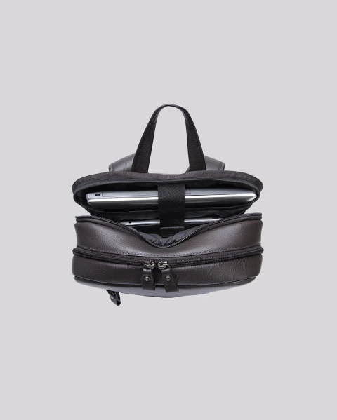 Mochila de Couro para Notebook 17 | Rome Café - loja online