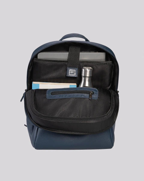 Mochila de Couro para Notebook Native | Madrid Azul - comprar online
