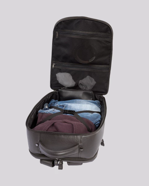 Mochila para Viagem Couro | Rome Café na internet
