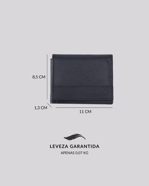 Carteira Dobravel RFID Cool | Rome Preto - loja online