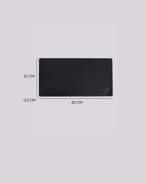 Imagem do Desk Pad em couro 60X31cm | Zurich Preto