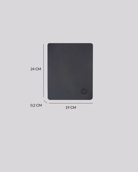 Mouse Pad em couro | Zurich Preto