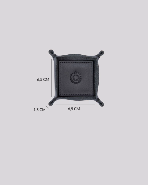 Porta Clipes em Couro | Zurich Preto - Bennemann: Mochilas e acessórios de couro premium
