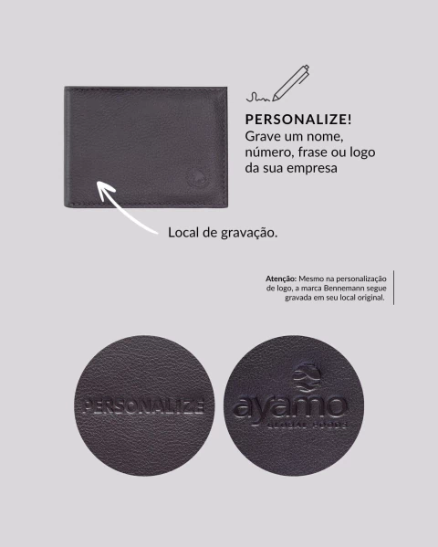 Imagem do Carteira Slim RFID Basic | Madrid Marrom