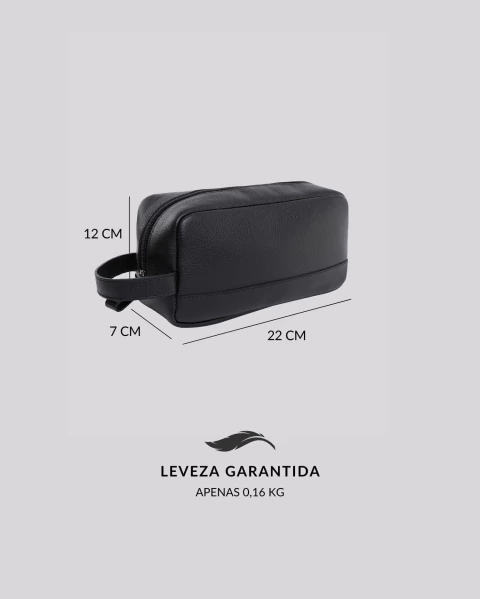 Necessaire de Couro Média | Rome Café
