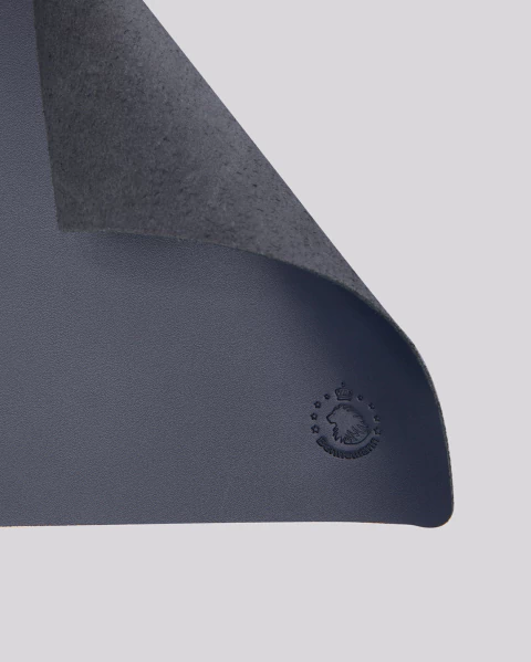 Desk Pad em couro 80X45cm | Zurich Azul - loja online