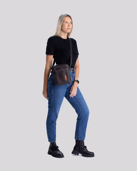 Shoulder Bag Couro | Paris Preto
