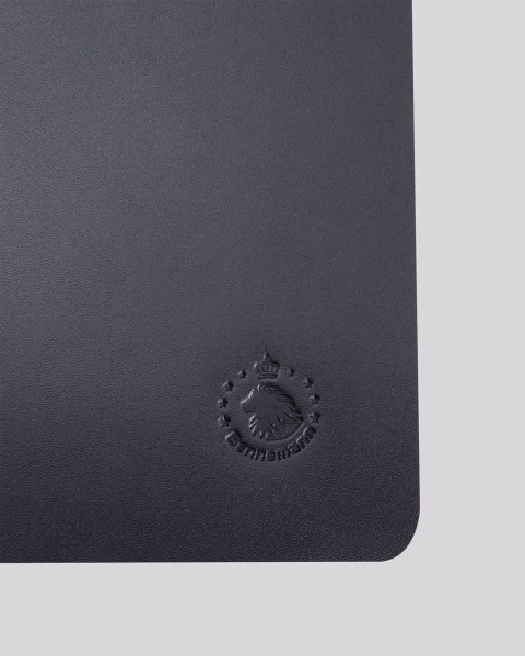 Desk Pad em couro 80X45cm | Zurich Preto - Bennemann - Loja Oficial