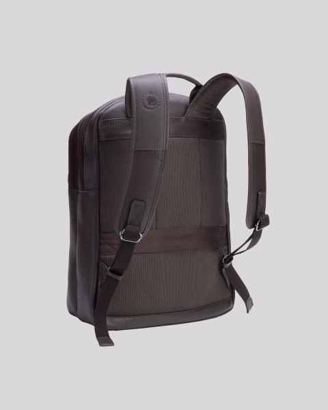 Mochila de Couro para Notebook Office | Rome Café na internet