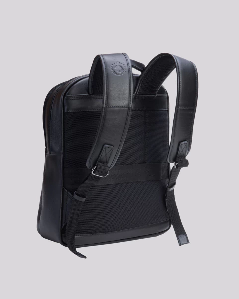Mochila de Couro para Notebook Native | Madrid Preto - Bennemann - Loja Oficial