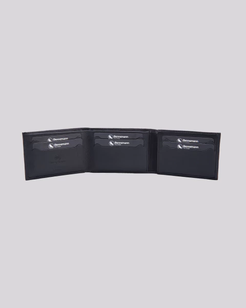 Carteira Dobravel RFID 3 Partes | Madrid Preto na internet
