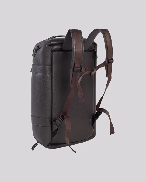 Imagem do Bolsa Mochila de Viagem em Couro | Rome Café