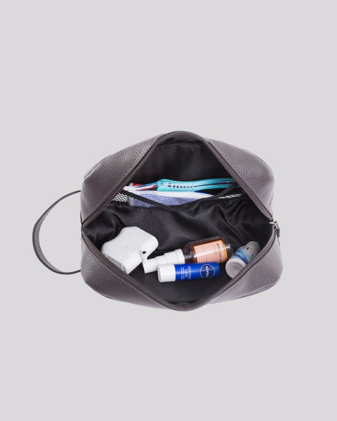 Necessaire de Couro Média | Rome Café na internet