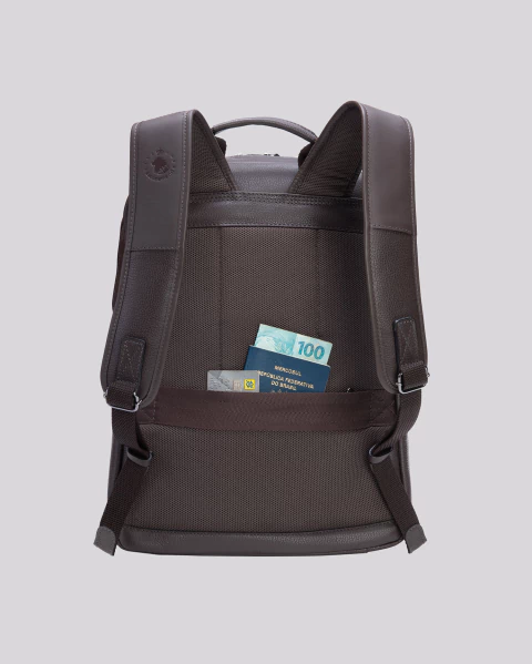 Mochila de Couro para Notebook Office | Rome Café - loja online