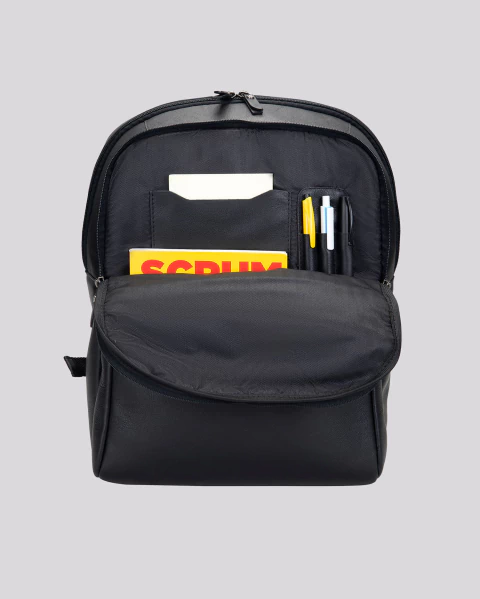 Mochila de Couro para Notebook Native | Madrid Preto - loja online