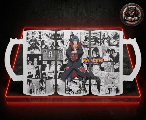 Shopero Naruto - Itachi Uchiha - Vaso de vidrio - comprar en línea