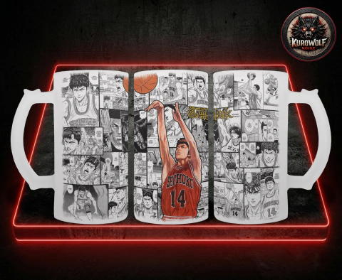 Shopero Slam Dunk - Hisashi Mitsui - Vaso de vidrio - comprar en línea