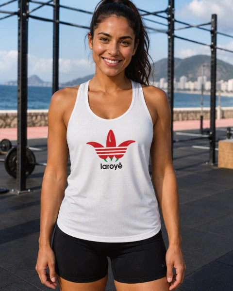 Regata Dry Fit Pimentinhas Feminina