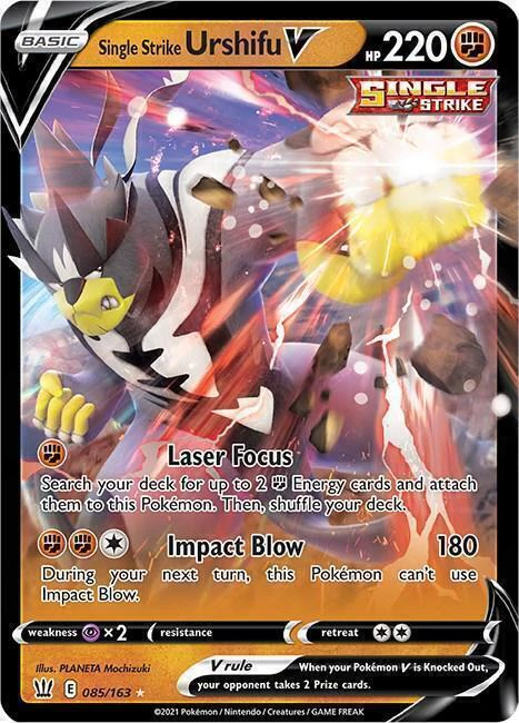 Urshifu Single Strike #85 Ingles