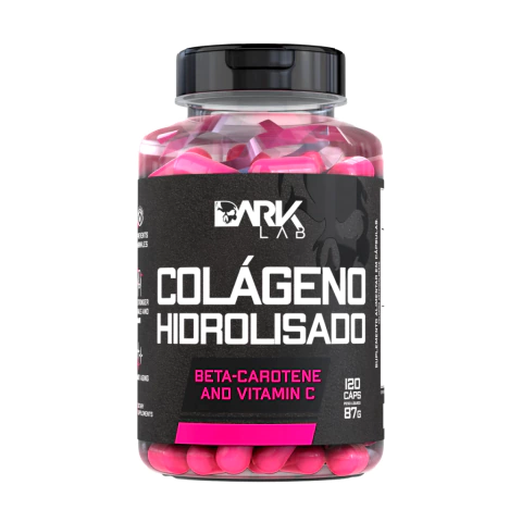 Colágeno Hidrolisado 120 Cápsulas Dark Lab - LinhaFIT - comprar online