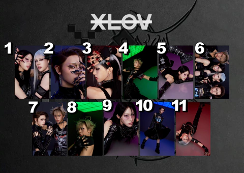 Photocards XLOV - Pack Negro - comprar online