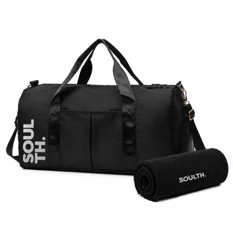 COMBO TREINO: Bolsa + toalha