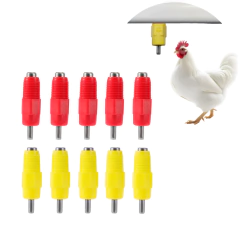 150 Bebedouro Automático Para Galinha Frango Mamilo Niple Bico Premium - comprar online