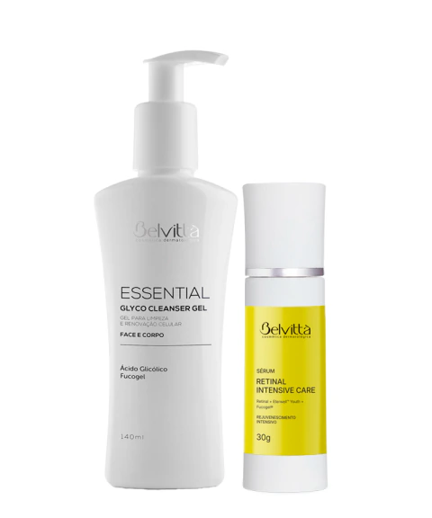Combo Antissinais Intensivo - Ácido Glicólico + Retinal