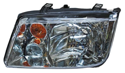 Faro Compatible Con Jetta 1999-2007 Cuarto Ambar Con Lupa Tyc Piloto
