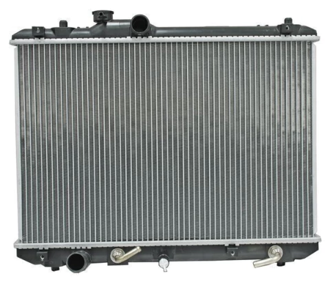 Radiador Compatible Con Swift 2007-2012 Aut L4 1.2L/ 1.3L/ 1.5L 14 3/4X 22 Aluminio Soldado