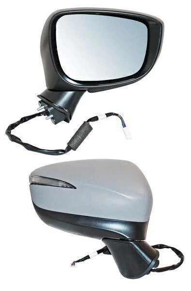 Espejo Compatible Con Mazda Cx3 2016-2020 Elect Con Desempañante Con Direccional Para Pintar I Grand Touring Copiloto