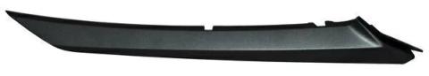 Moldura Defensa Delantera Compatible Con Camry 2018-2019 Se Xse Negra Sup Copiloto