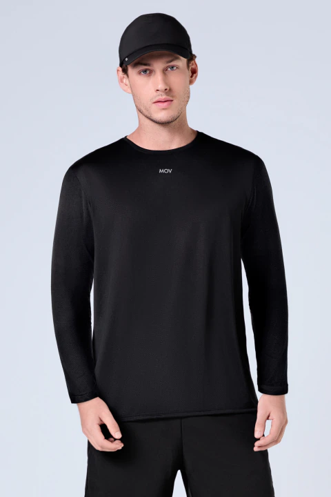 Camiseta Mov Man New Fresh Manga Longa - comprar online