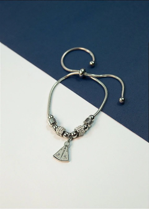 Pulseira Gravatinha Aço Inox - 01 Und