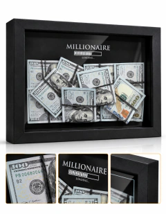 Quadro Decorativo Dólar Dinheiro 3D Millionaire Loading