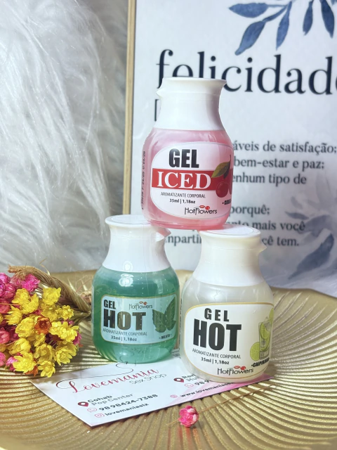 Gel Comestível Hotflowers 35ml - comprar online