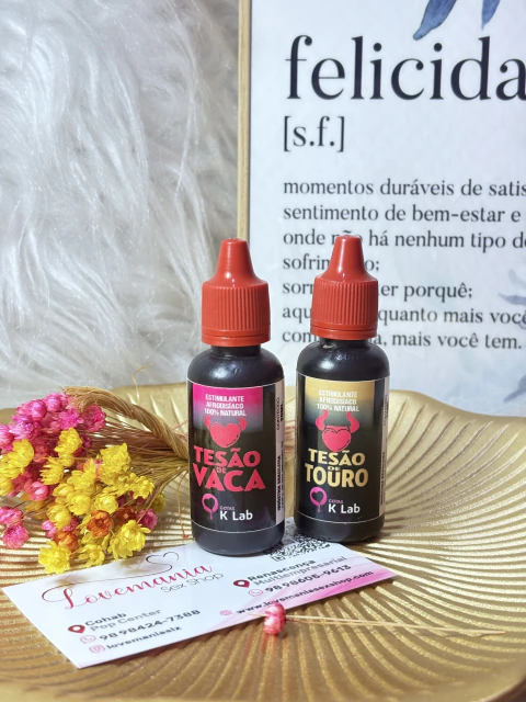 Tesão Estimulante Afrodisíaco Gotas 15ml - comprar online