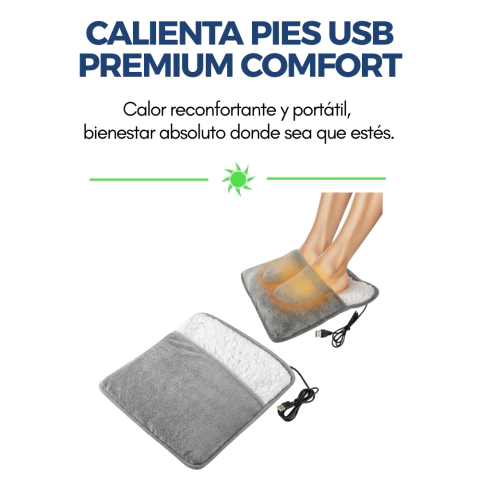 Calienta Pies y Almohadilla Térmica USB Premium – Confort Instantáneo 4 en 1 - comprar en línea