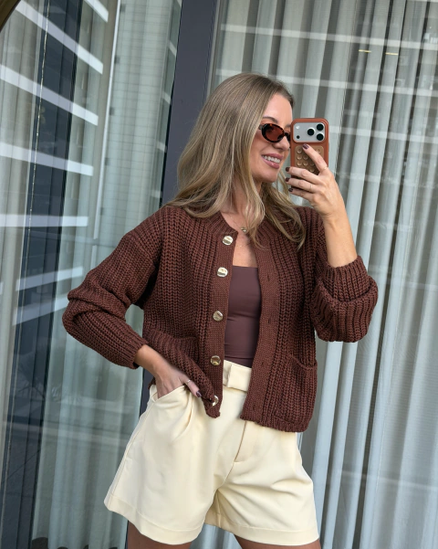 Casaco Tricot Livia