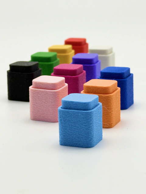 cube touch. textura leve.