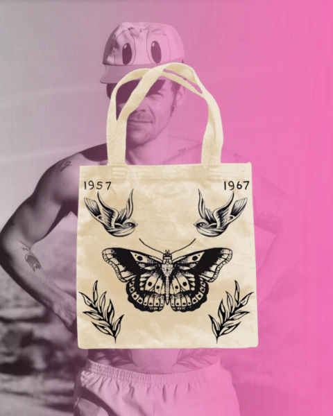Ecobag Harry Styles Tattoos