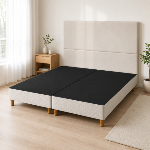 Base doble Box Sommier King Size 200x180 cm Elite