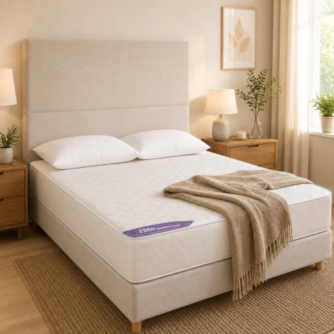 Colchón 2 Plazas Espuma Alta Densidad Himalaya 130 x 190 Elite