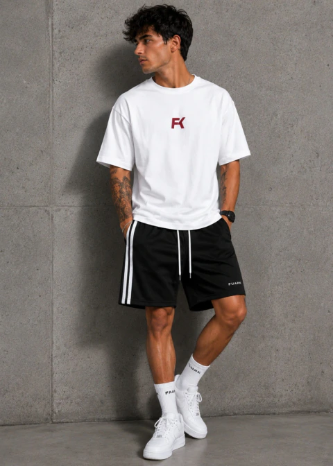 Short Rustic Logo Black